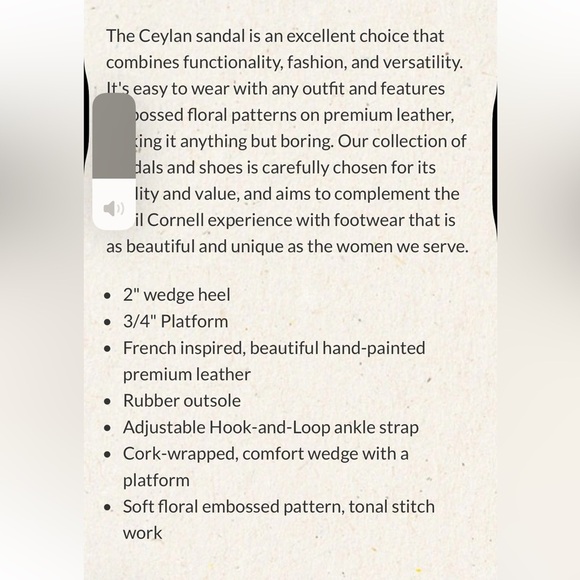 Ceylan Sandal - Blue - Picture 9 of 9